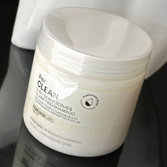 NEW NatureLab Perfect Clean 2 in 1 Scalp Scrub & Clarifying Shampoo Full Size - Picture 6 of 12